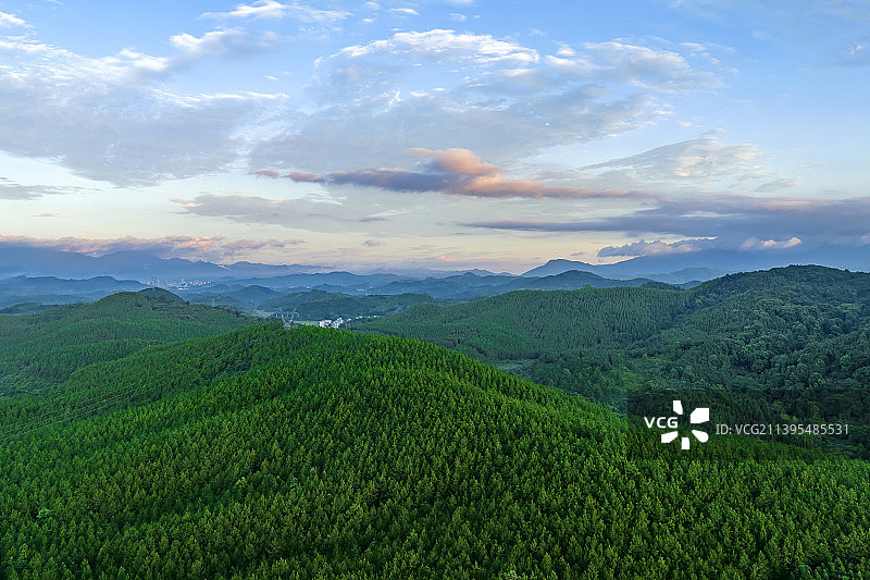 山 森林 山区 树木 绿色 生态 环境 风景 郴州 临武图片素材