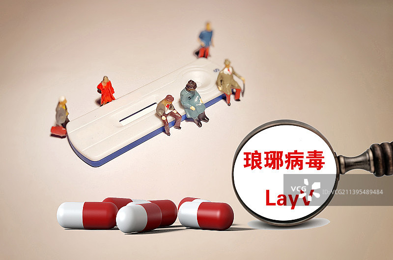 医疗配图：琅琊病毒（LayV）图片素材