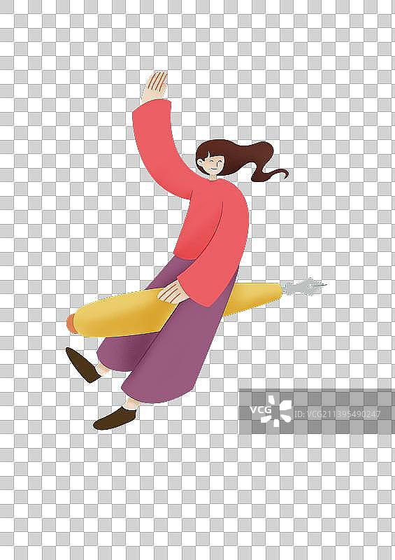 扁平化学生图片素材