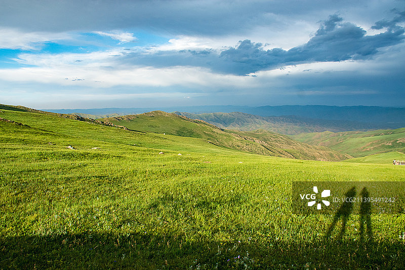 内蒙古包头市固阳县春坤山风景图片素材