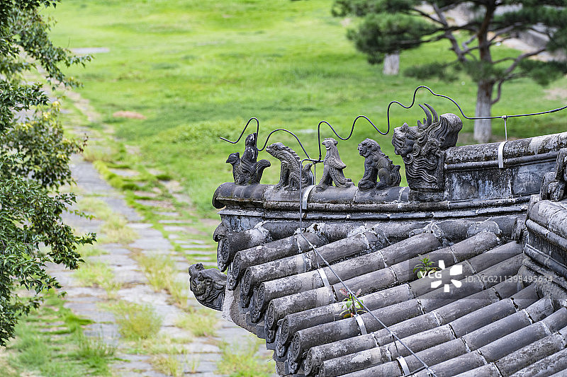 湖北十堰武当山玉虚宫建筑群图片素材