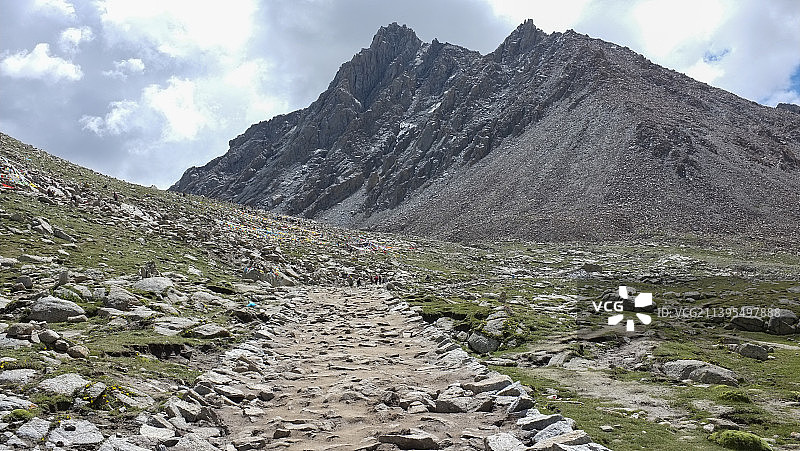中国新疆西藏旅游风景图 219公路 新藏线 无人柏油路 死人沟 红土达坂 道路 冈仁波齐 古格王朝图片素材