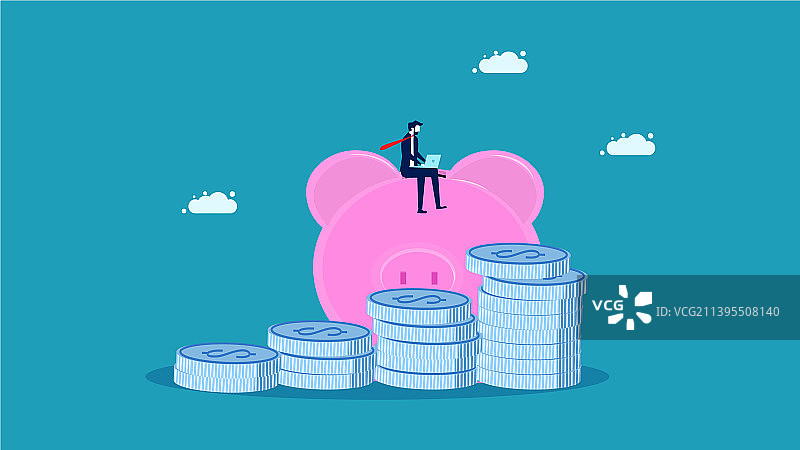 投资和储蓄投资管理图片素材