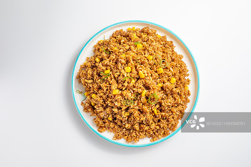 鸡肉炒饭图片素材