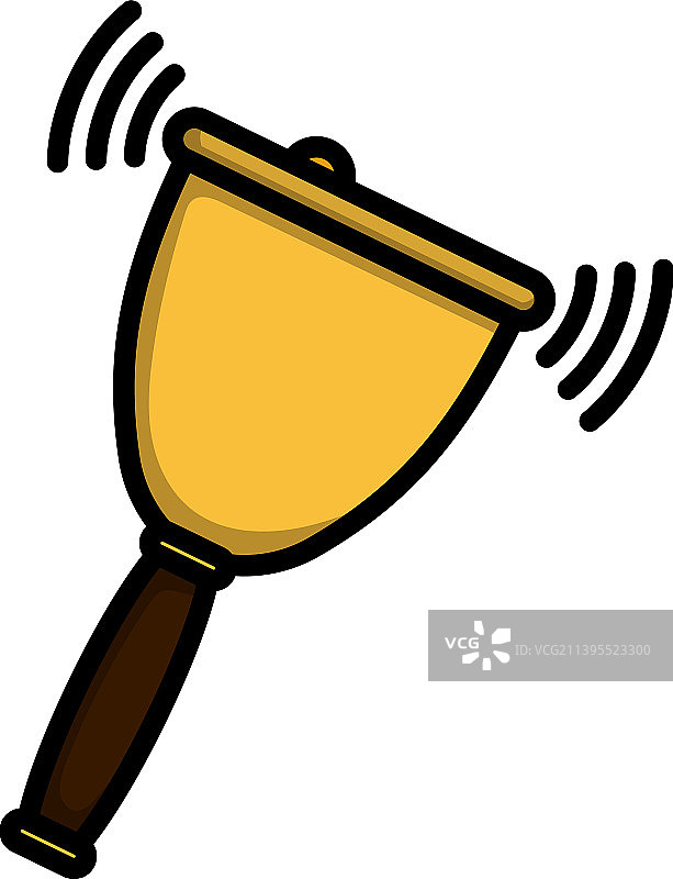 学校手摇铃图标图片素材