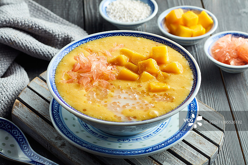 广式杨枝甘露图片素材