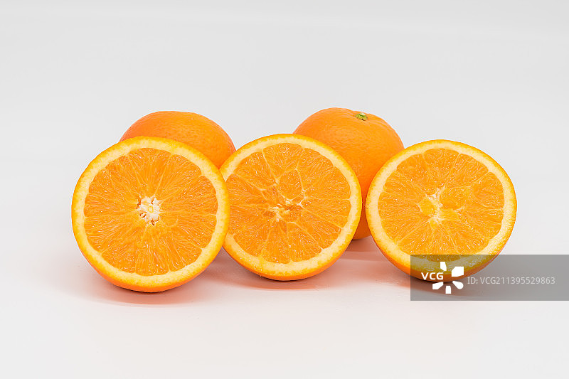 金黄的橙子，香甜清香，重庆奉节脐橙，名果，地方特产图片素材