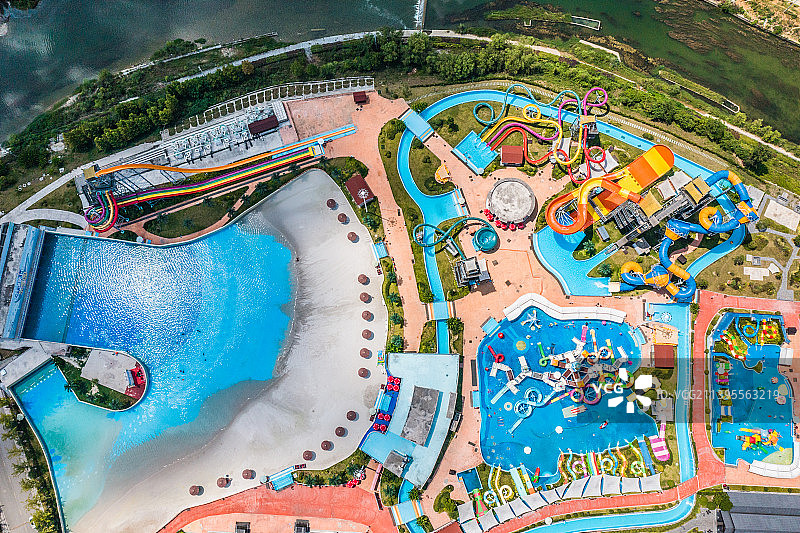 石阡佛顶山温泉小镇——水乐园图片素材