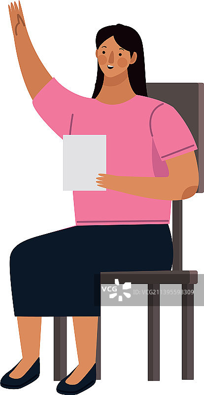 女人坐着看笔记本图片素材