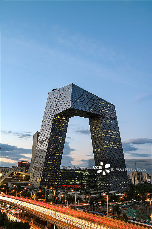 中央电视台大楼图片素材