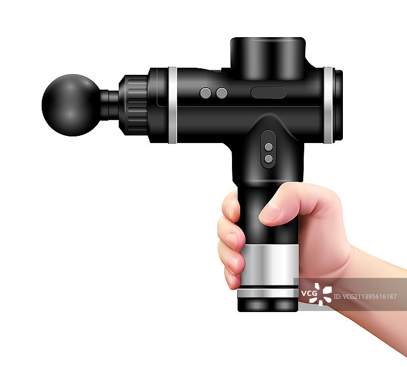 手持式打击按摩器图片素材