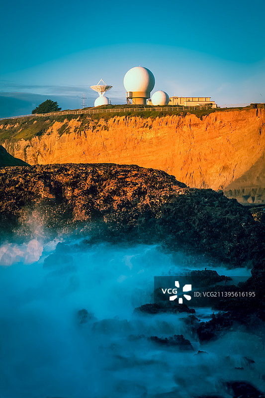 半月湾 Pillar Point图片素材