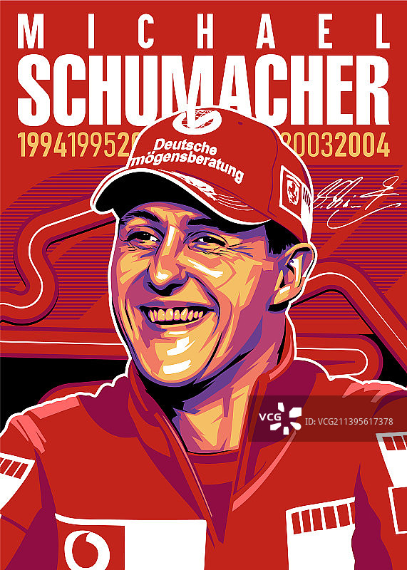 迈克尔·舒马赫图片素材