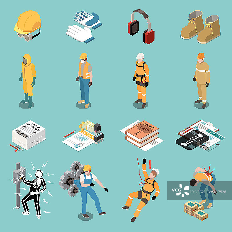 工作场所安全合集图片素材