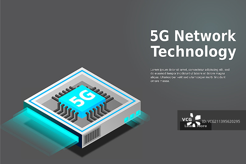 5G网络处理器移动无线互联网图片素材