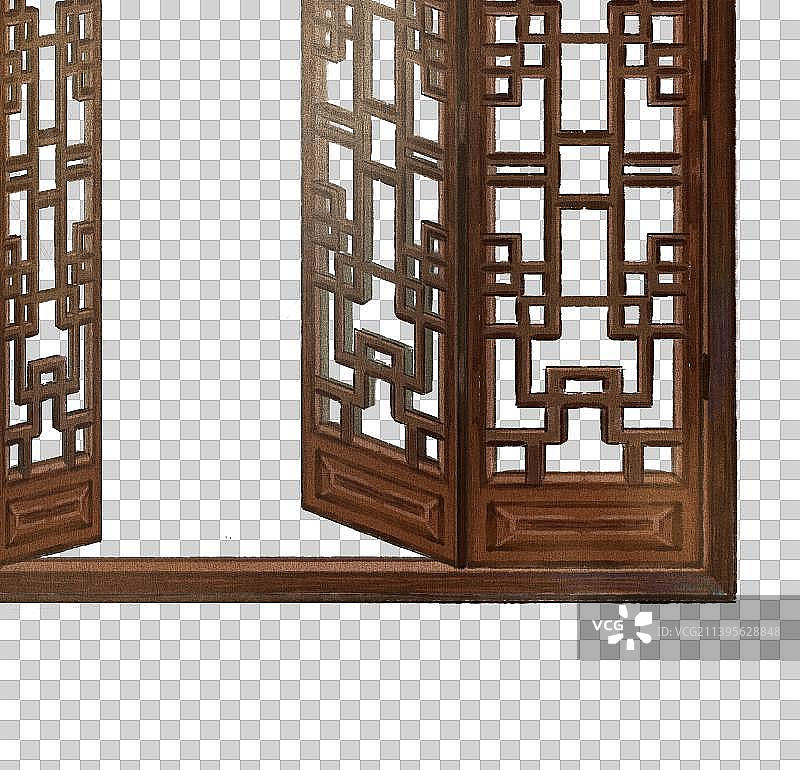 窗 古风图片素材