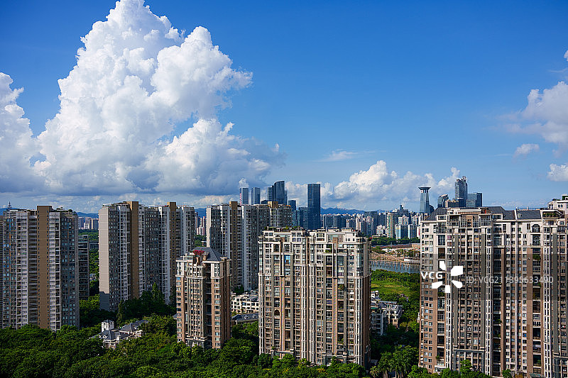 深圳香蜜湖一号住宅区图片素材