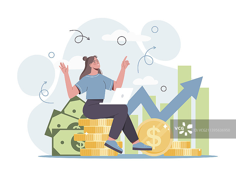 金融与投资概念图图片素材