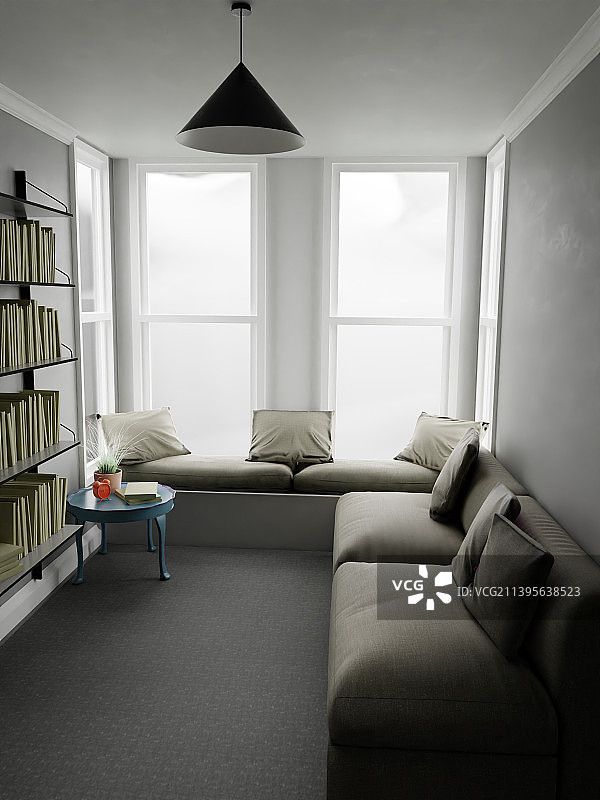 iDSTORE-3D渲染超现实室内家居场景图片素材