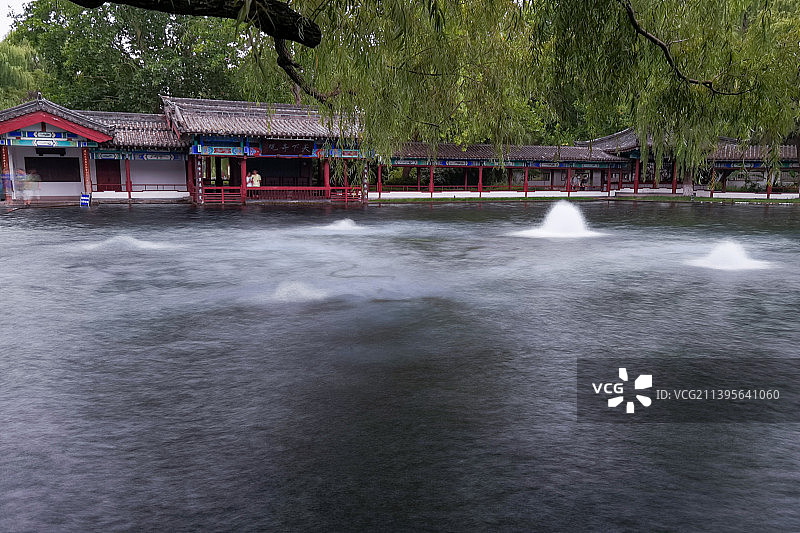 济南梅花泉图片素材