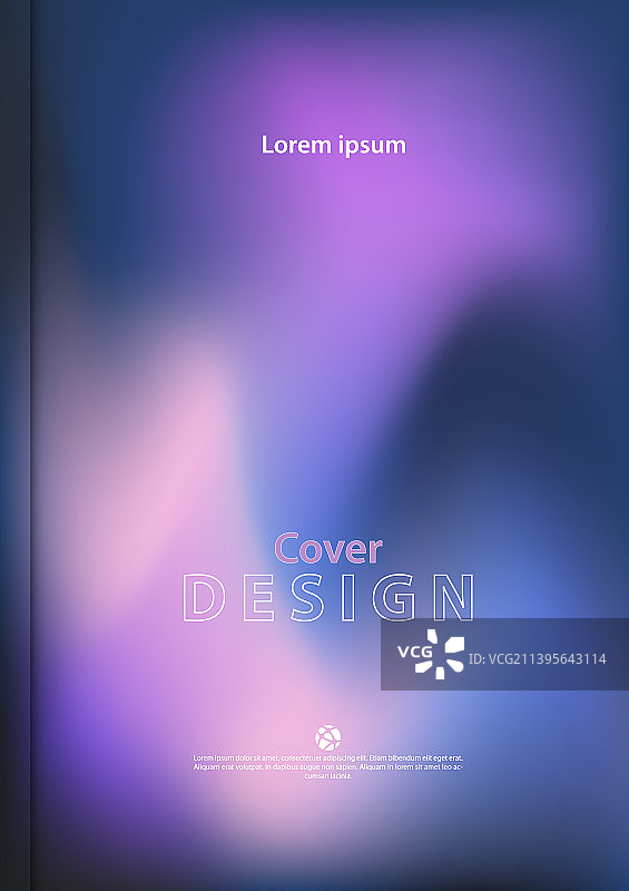 现代彩色封面设计宣传册图片素材