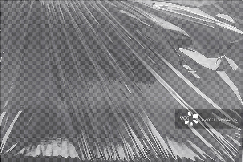 拉伸覆盖的逼真塑料包装纹理图片素材