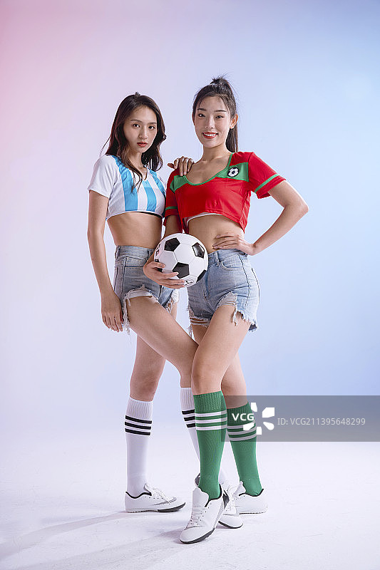 快乐的足球宝贝图片素材