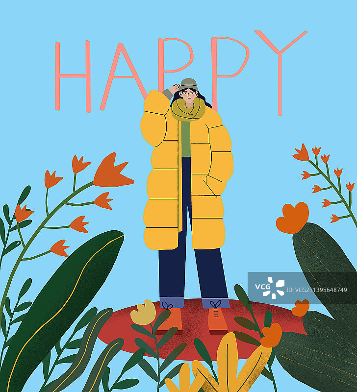 时尚女孩图片素材