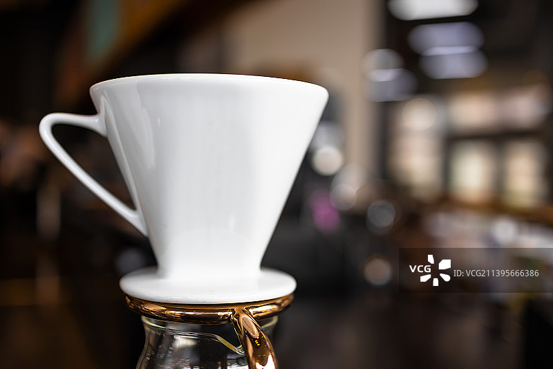 星巴克R店手冲咖啡器具图片素材