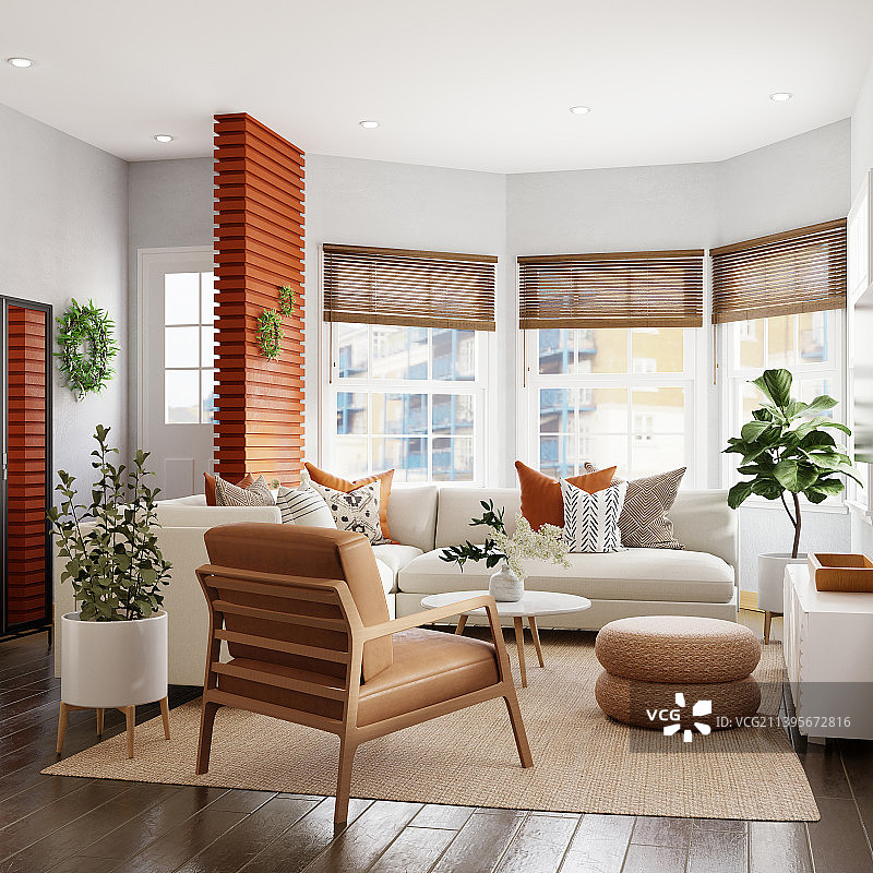 舒适的家·暖系客厅图片素材