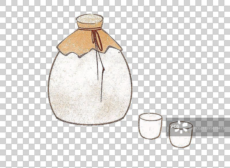 传统节日中秋节桂花酒和酒杯图片素材