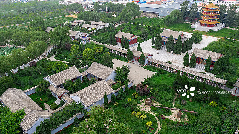 河北省沧县纪晓岚文化园图片素材