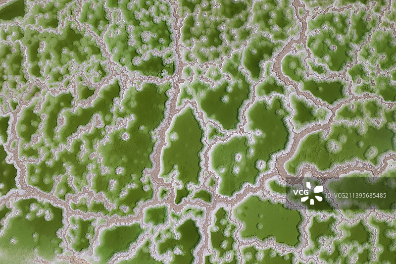 察尔汗盐湖图片素材