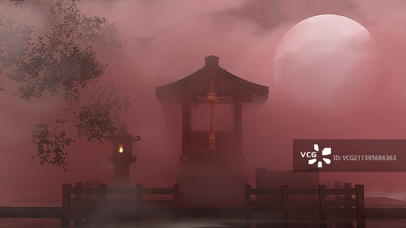 今晚月色真美图片素材