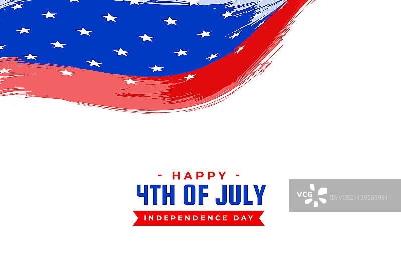 美国独立日抽象背景图片素材