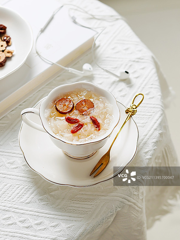 银耳羹图片素材