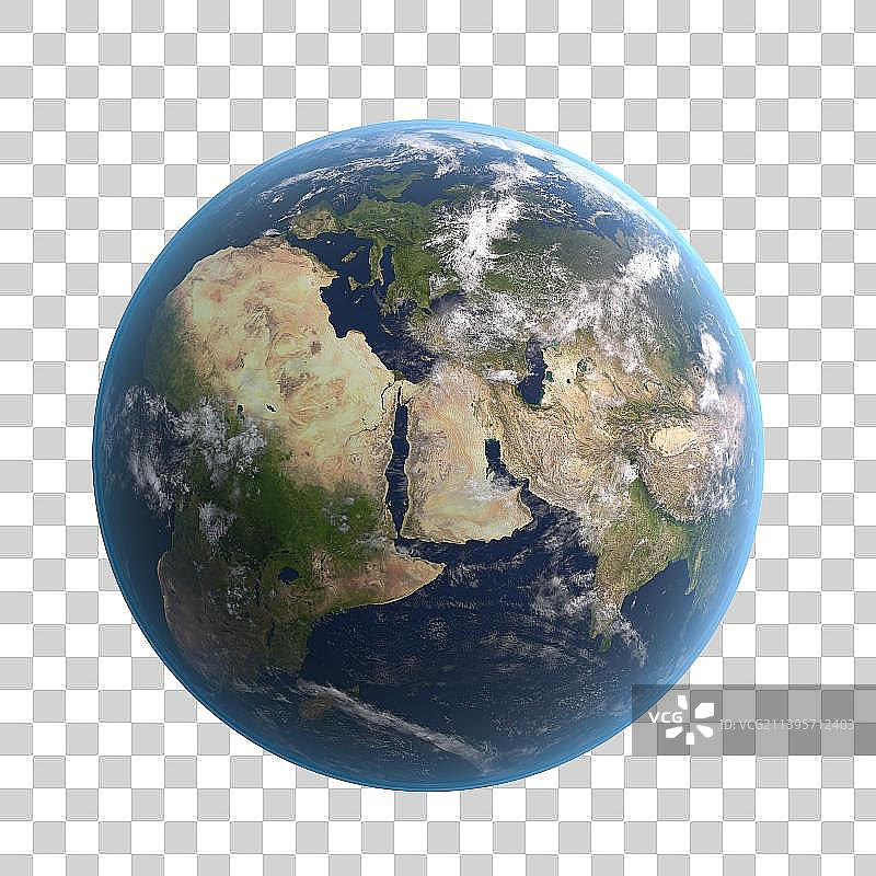 三维渲染地球模型免扣元素图片素材