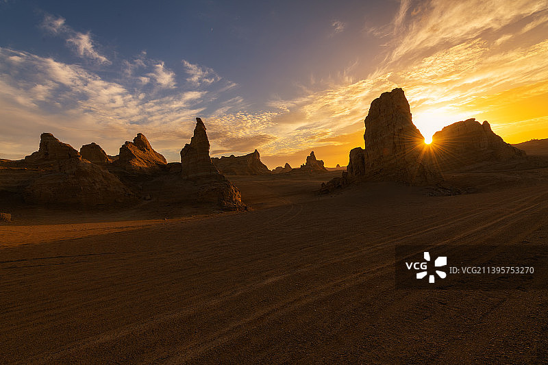 俄博梁风光图片素材