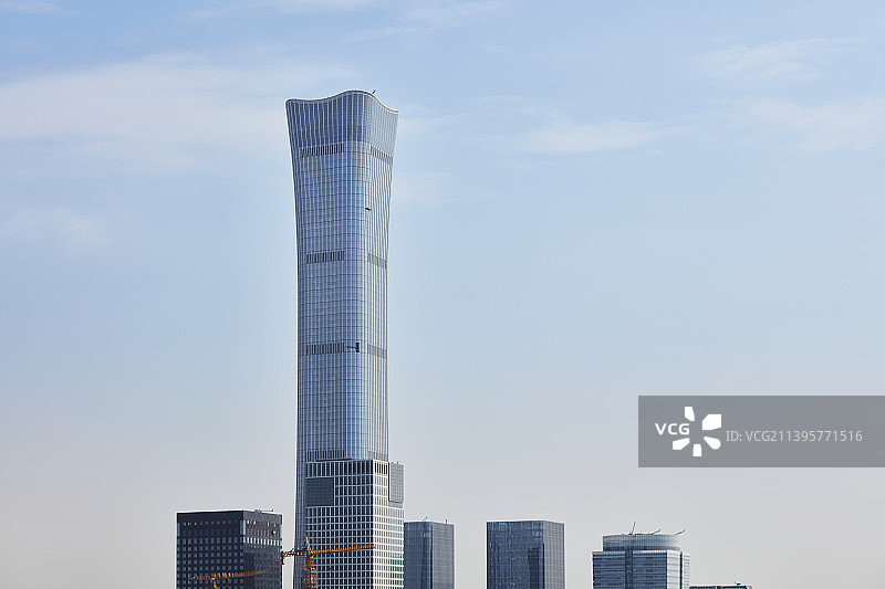 北京中信大厦图片素材