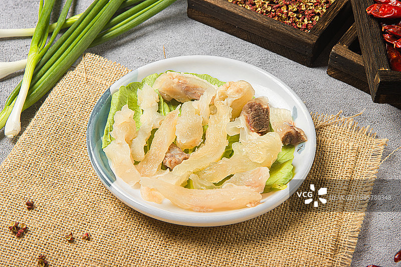 火锅菜品牛蹄筋图片素材