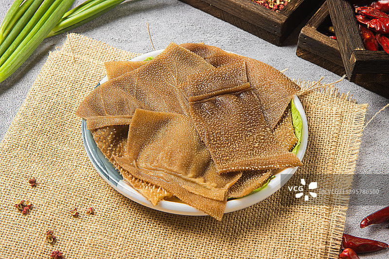 火锅菜品脆毛肚图片素材