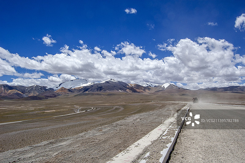 中国新疆西藏旅游风景图 219国道自行车旅行 高原高山山川河流冰川山峰图片素材