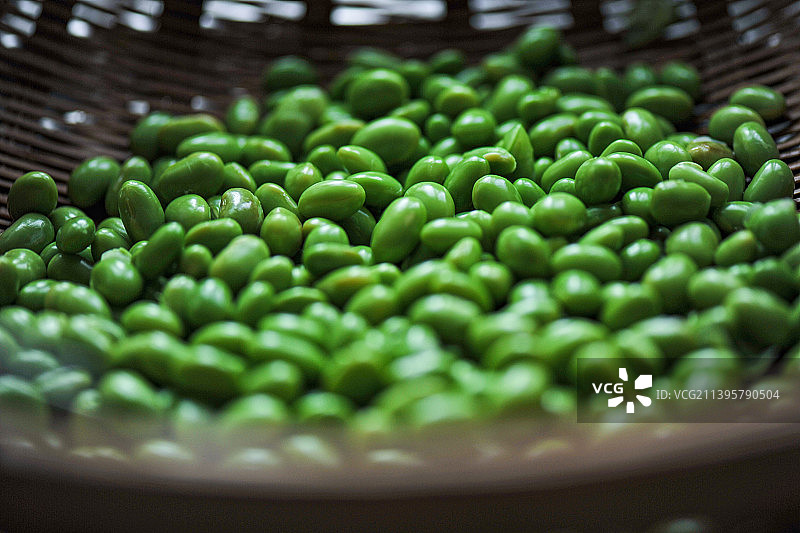 煮熟的毛豆图片素材