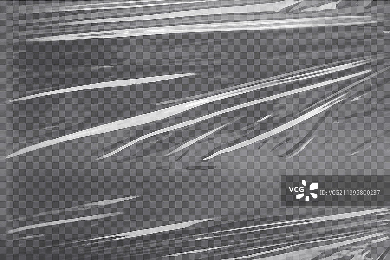 拉伸覆盖的逼真塑料包装纹理图片素材