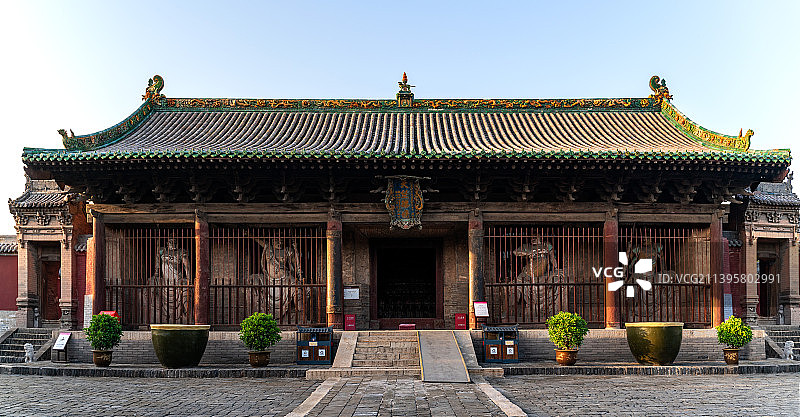 双林寺天王殿图片素材