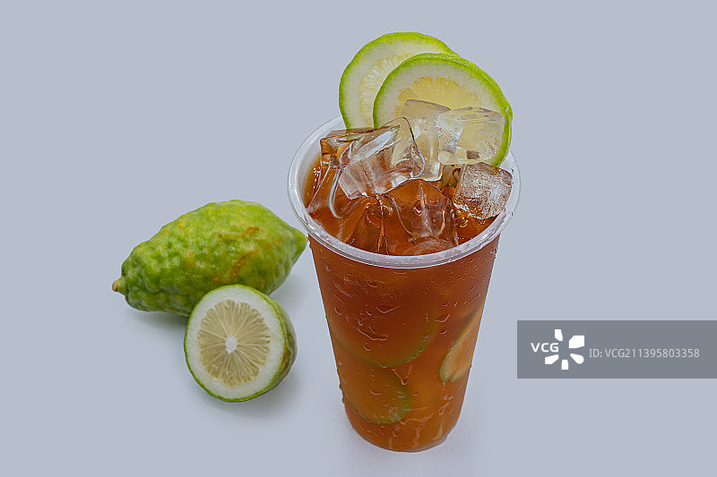 柠檬冰红茶、新鲜水果汁、果汁、水果茶、柠檬茶、维生素、健康、冷饮图片素材