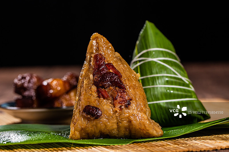 端午节美食肉粽图片素材