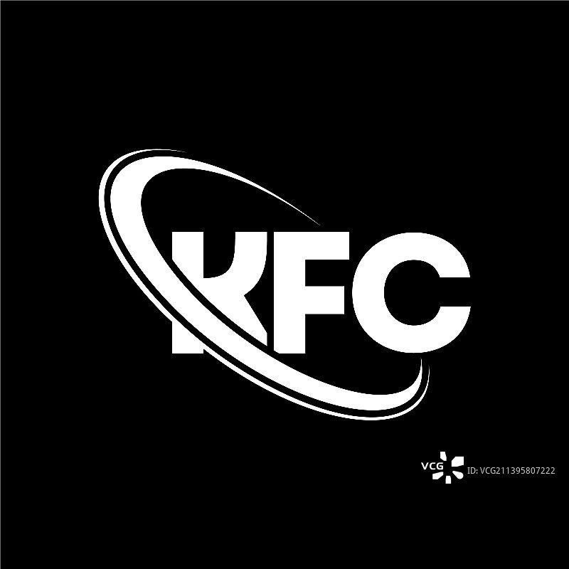 KFC字母logo设计图片素材