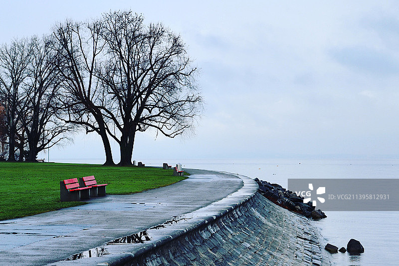 瑞士魏特加斯海景图片素材