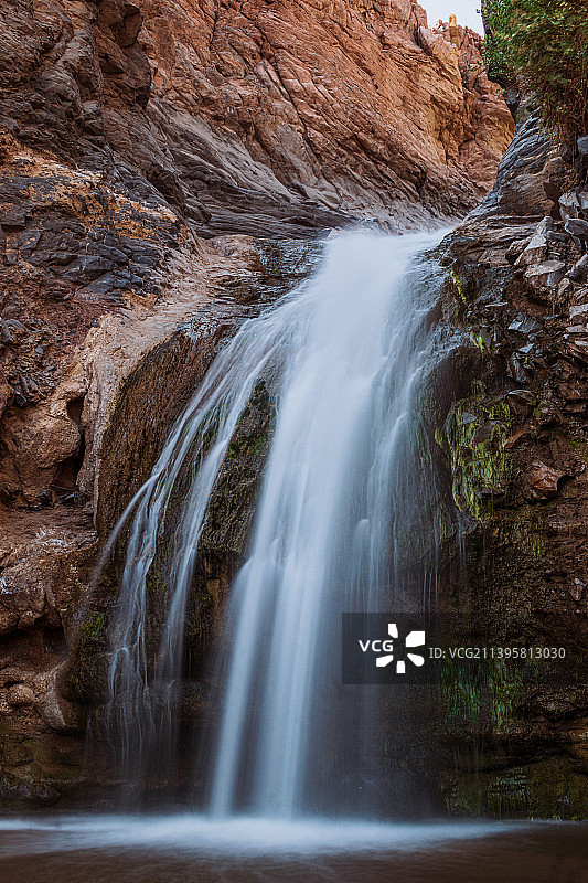 瀑布风景图片素材